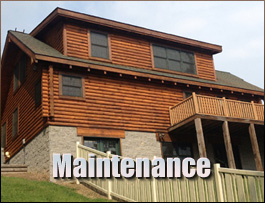  Willard, North Carolina Log Home Maintenance